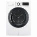 LG WM1355HW 2.3 cu. ft. High-Efficiency Front Load Washer and DLEC888W 4.2 cu. ft. Electric Ventless Dryer in White